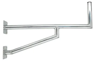 Produktbild von PremiumX 100cm Wandhalter Aluminium zwei Wandplatten SAT Wand-Halterung