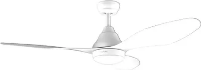 Produktbild von Cecotec 08491, Haushalts-Lamellenlüfter, Weiß, Zimmerdecke, 30 m², 122 cm, Fernbedienung