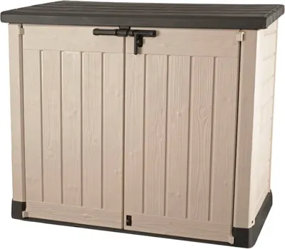 Produktbild von Keter Universalbox Store It Out MAX ca. H 125 x B 146 x T 82 cm, beige-braun