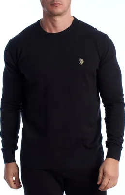 Produktbild von U.S. POLO ASSN. Herren-Strickpullover mit Rundhalsausschnitt US40173038