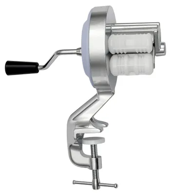 Produktbild von Cavatelli-Maschine, manuelle Nudelmaschine mit Handkurbel und Tischklemme, für die Zubereitung von Gnocchi und Pasta in der Küche