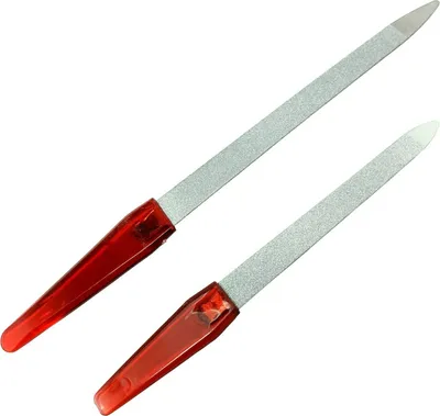 Produktbild von 2x Nagelfeile Set 17cm u. 13cm Feile Nägel Maniküre Pediküre Nagelpflege Feilen