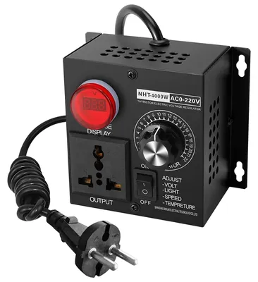 SCR-Motordrehzahlregler 4000 W AC 220 V stufenlos