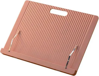Image de Support pour livre de cuisine - Support réglable pour livre de cuisine - Pour cuisiner des recettes - 376 g - Rose