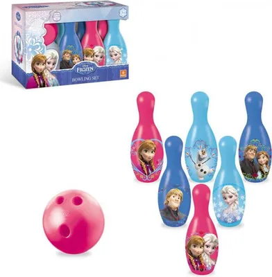 Produktbild von Mondo Bowling Set Frozen, 7dlg.