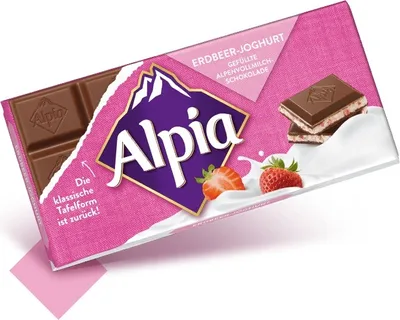 Produktbild von Alpia Erdbeer-Joghurt 100g