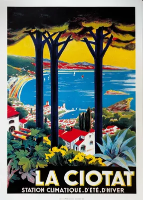 Productafbeelding van LA CIOTAT - Klimaatstation - Affiche/Poster, 50x70 cm