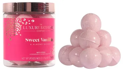 Produktbild von Prickelnde Badekugeln Vanille & Mandel 12 x 15 g