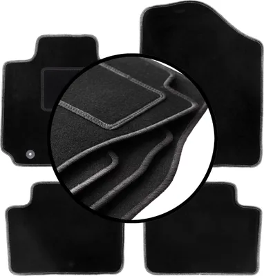 Image de tapis de sol en velours pour Hyundai Veloster (2011-2018)