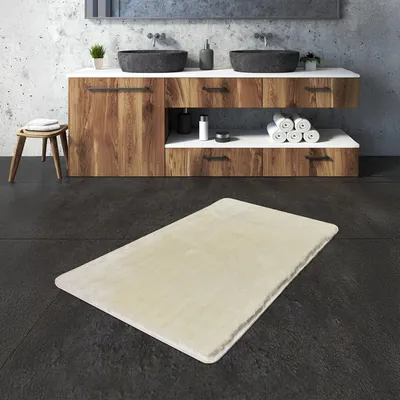 Produktbild von Bosdela Badezimmerteppich Set - 70x120 cmIvory