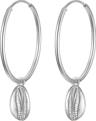 Produktbild von Glanzstücke München Creolen Muschel Sterling Silber 50080142