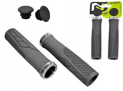 Produktbild von Nexelo 2763 Gummigriffe für Fahrradlenker - Komfortabel, Ergonomisch
