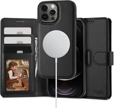 Zdjęcie produktu dla Tech-Protect Wallet Magsafe Iphone 12 / 12 Pro Black