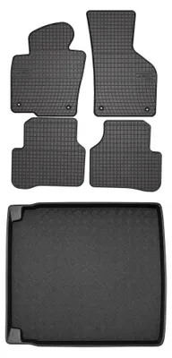 Immagine prodotto di Tappetini gomma SolidPRO + bagagliaio per Volkswagen Passat B7 2010-2014 5 pezzi
