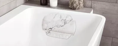 Zdjęcie produktu dla Kleine Wolke poduszka na szyję MARBLE antracyt 32 x 22 cm