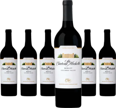 Produktbild von 6 x Chateau Ste. Michelle Columbia Valley Merlot