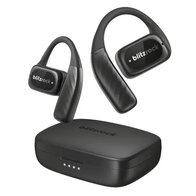 Obrázek produktu pro Sluchátka Bluetooth s otevřeným uchem, pohlcující zvuk, technologie vedení vzduchu, černá