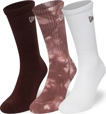 Obrázok produktu pre New Era Uni ponožky - TIE DYE 3 balenia multi - 39-42