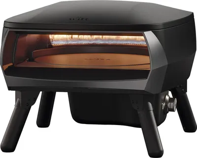 Produktbild von Witt Pizzaofen Etna Rotante Piccolo Rotierender Pizzastein 33 cm Schwarz