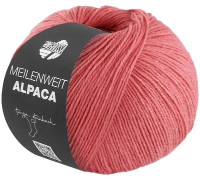 Produktbild von Lana Grossa - Meilenweit 6-fach 150g Alpaca uni 1002 koralle