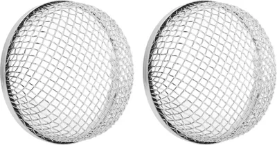 Obrázek produktu pro 2 kusy ventilační mřížka na kamna pro obytné vozy, 7,1 cm, kulatá, nerezová ocel, kryt proti létajícímu hmyzu, topení pro obytné vozy, výfuková mřížka