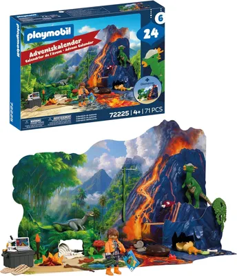 Imagen del producto de Calendario de Adviento PLAYMOBIL: Expedición de Dinosaurios