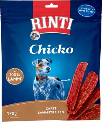 A product bag of dog treats.