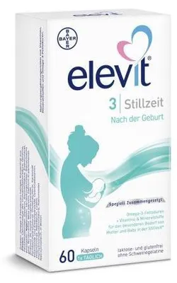 Produktbild von Elevit 3 Stillzeit Weichkapseln 60 St
