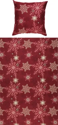 Produktbild von REDBEST Bettwäsche weinrot 1x 135x200 cm + 1x 80x80 cm