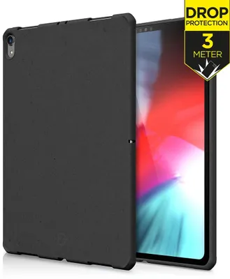 Produktbild von ITSkins FeroniaBio iPad Pro 12.9 Zoll (2018) Hülle Flexibles TPU Backcover - Schwarz