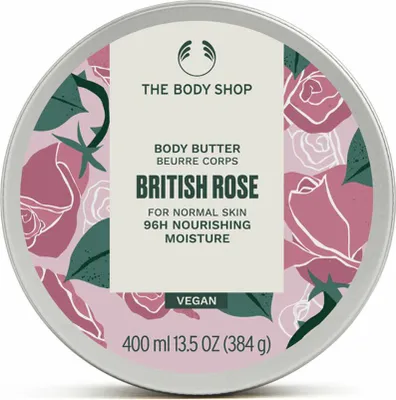 Produktbild von BRITISH ROSE Kö rperbutter 400 ml