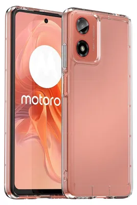 Produktbild von Für Motorola Moto E14 / G04 4G / G04S 4G / G24 4G Silikon Schutz Transparent Handyhülle Cover Case TPU dünn