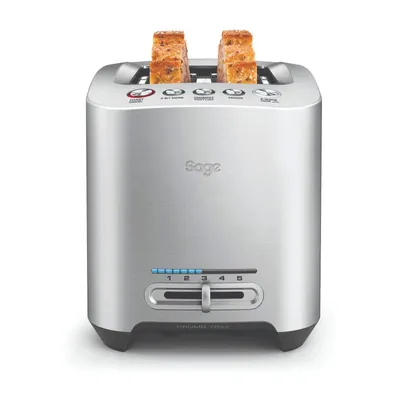 Image de Sage STA825BAL2EEU1 Sage Toaster Smart Toast 2 Slice edelstahl
