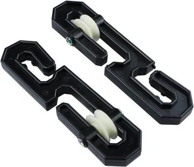 Produktbild von Kunststoff-Wäscheleine-Spanner schwarz für lange Leinen