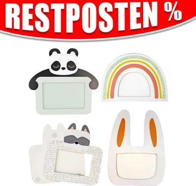 Produktbild von Kinder Bilderrahmen Holz verschiedene Motive - ca. 25 cm
