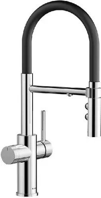 Produktbild von Blanco Catris S - Küchenarmatur Wasserhahn mit Filterfunktion und flexiblem Arm, - Hochdruck - inkl.