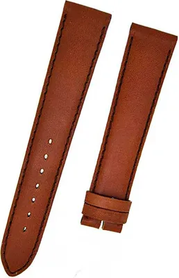 Produktbild von Orig. FORTIS Uhrenarmband LEDER braun mit brauner Naht 18mm