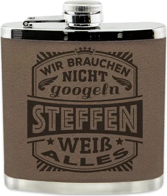Produktbild von Echter Kerl Flachmann Steffen