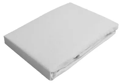 Produktbild von Biber Spannbettlaken 180x200 cm in Weiss kuschelig warm