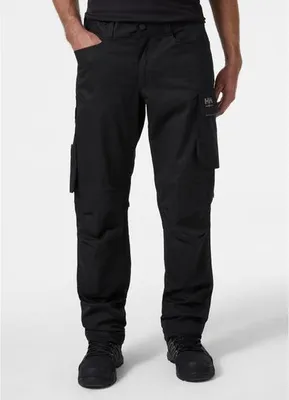 Produktbild von Helly Hansen Workwear Manchester Arbeitshose mit Hängetaschen schwarz D88