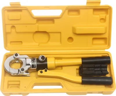 Zdjęcie produktu dla Hydrauliczne szczypce do zaciskania rur 8 ton Szczypce do zaciskania rur Zestaw szczypiec do zaciskania rur kompozytowych TH kontur 16-32 mm