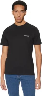 Produktbild von Guess Herren T-Shirt Schwarz U4BM03KCAM1JBLK