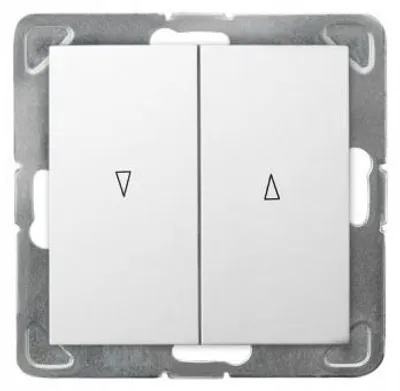 Obrázek produktu pro Ospel ŁP-7YB/m/00, Bílá, IP20, 250 V, 10 A, 71 mm, 40 mm
