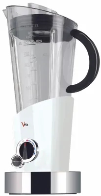 Obrázek produktu pro Bugatti Italy Vela, Stojací mixér, Drcení ledu, 400 W, Nerezová ocel, Průhledná, Bílá