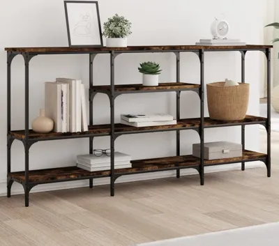 Produktbild von Best Möbel Konsolentisch Räuchereiche 160x29x80 cm Holzwerkstoff Design 2024