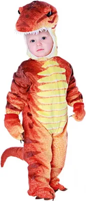 Produktbild von Rotes T-Rex Dino Faschingskostüm für Kleinkinder & Babys Größe: XL