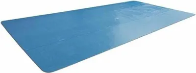 Produktbild von Intex UTF00168 Rechteckige Luftpolsterfolie für 4 m x 2 m Pools – 120 Mikron – Blau
