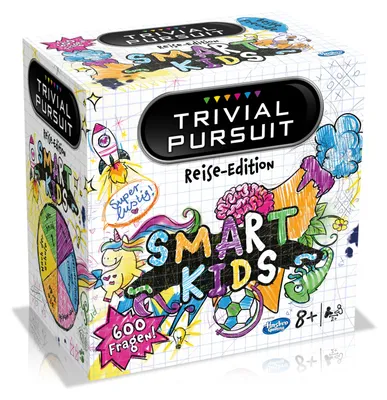 Zdjęcie produktu dla Trivial Pursuit - Smart Kids gra wiedzy quiz dla dzieci gra planszowa niemiecki