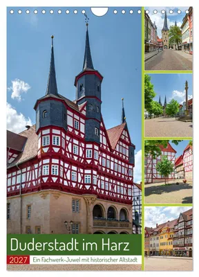 Produktbild von Duderstadt am Harz (Wandkalender 2027 DIN A4 hoch), CALVENDO Monatskalender