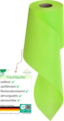 Produktbild von Sensalux Tischläufer 15cm x 25m apfelgrün